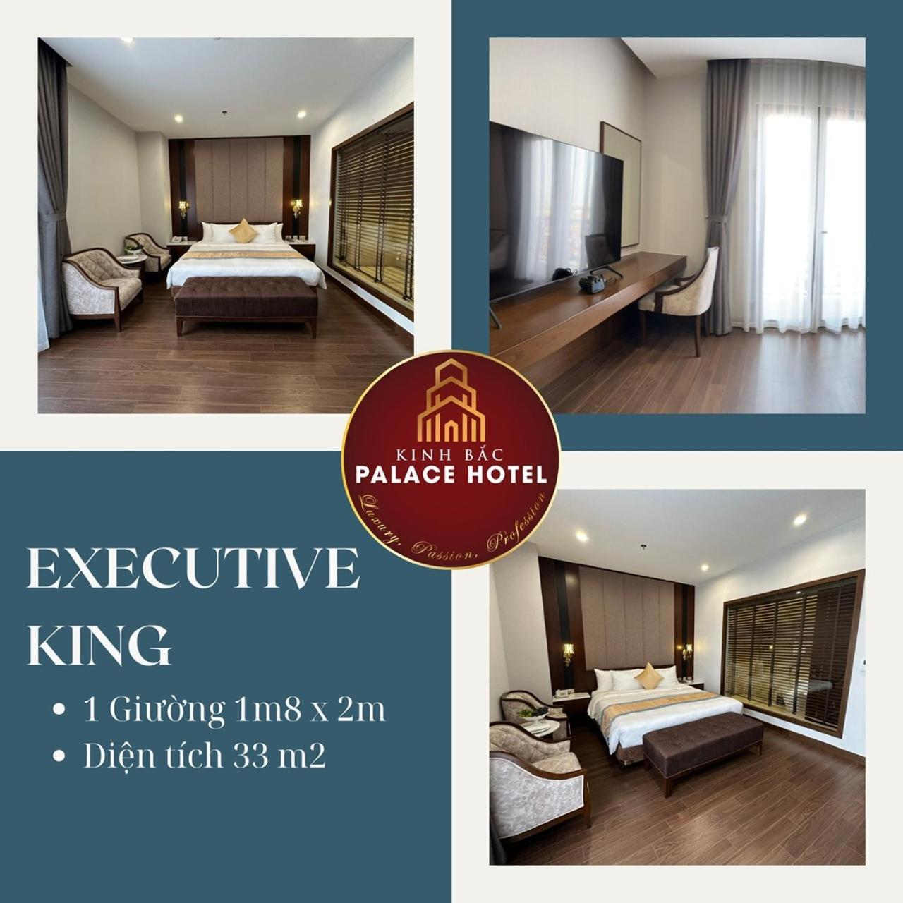 Kinh Bac Palace Hotel Bắc Ninh Eksteriør bilde
